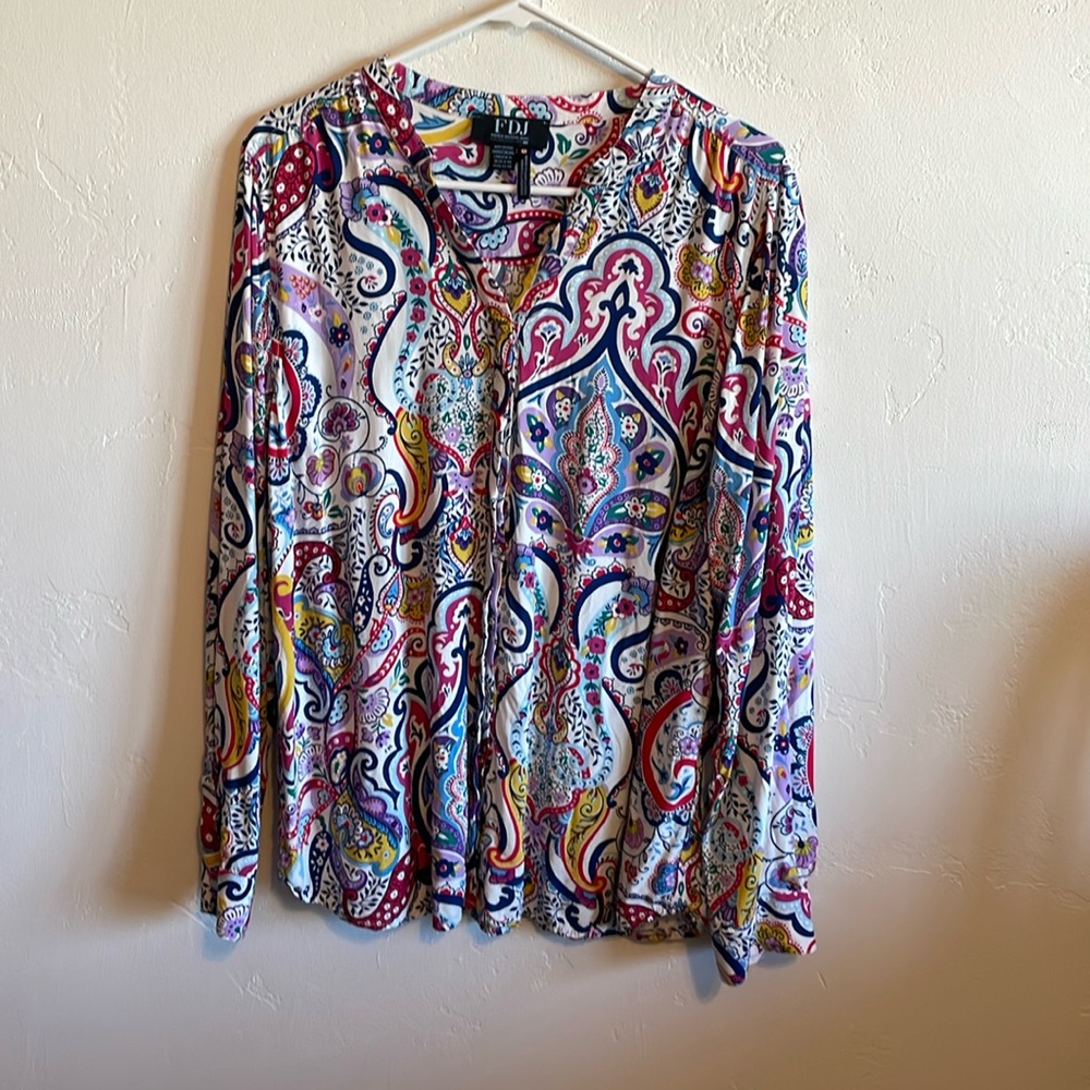 Fun colorful blouse (12)